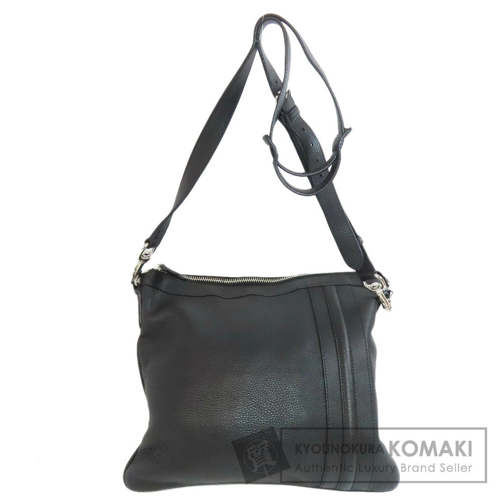 Gucci Logo Shoulder Bag Leather